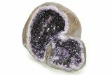 Dark Purple Amethyst Geode - Uruguay #275663-1